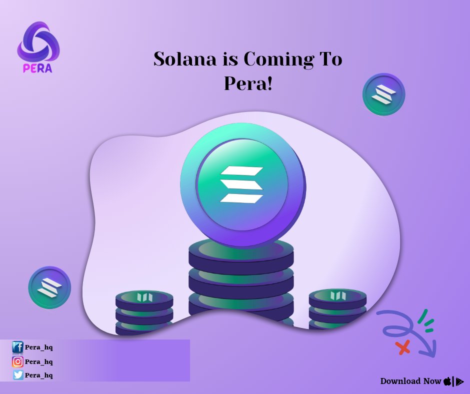 Pera_hq's tweet image. #Solana is coming to #Pera
#tradeatease #StayTuned @solana @followers