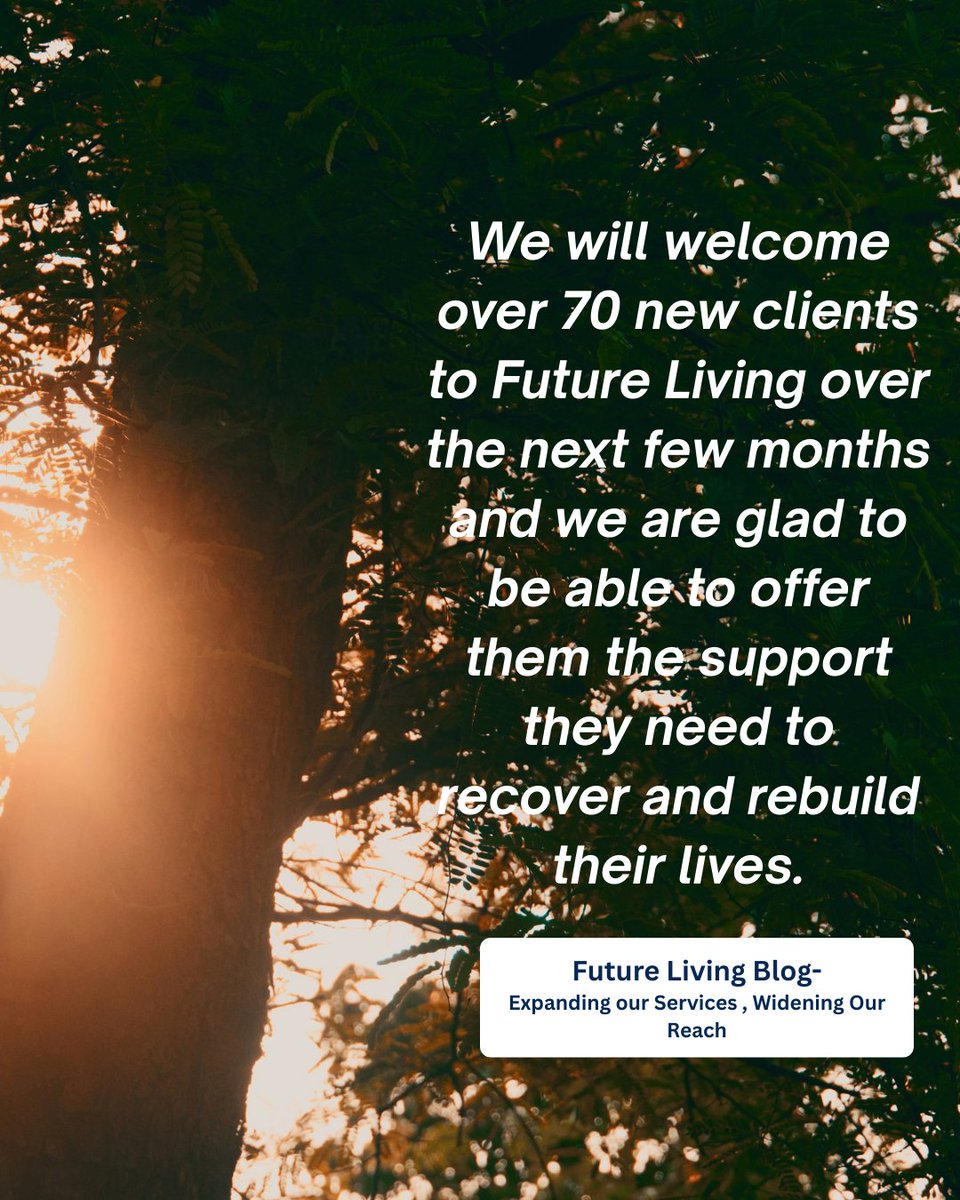 Our latest blog is now available! Find out more about how we are widening our reach to support even more survivors of domestic abuse.
futurelivinghertford.co.uk/expanding-our-…

#FutureLivingHertford #SurvivorsofDA #DAsupport