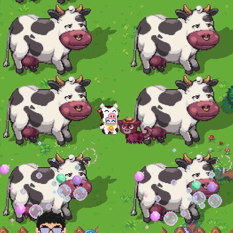 Gmooorning farmers! Lets get to the grind milk some cows and then milk them some more!... does anyone know whos land this is?