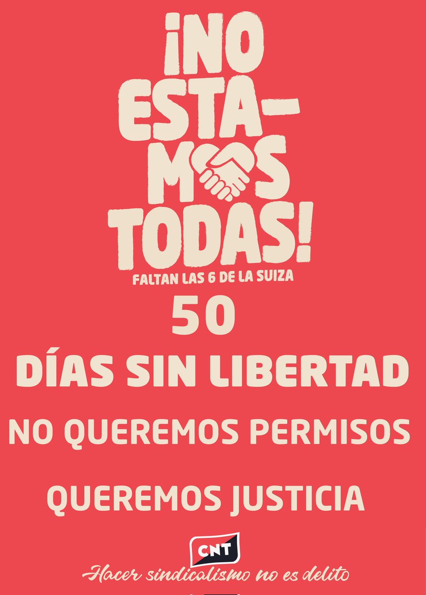 Cada día que pasa es una vergüenza. Pero nosotras cada vez somos más.