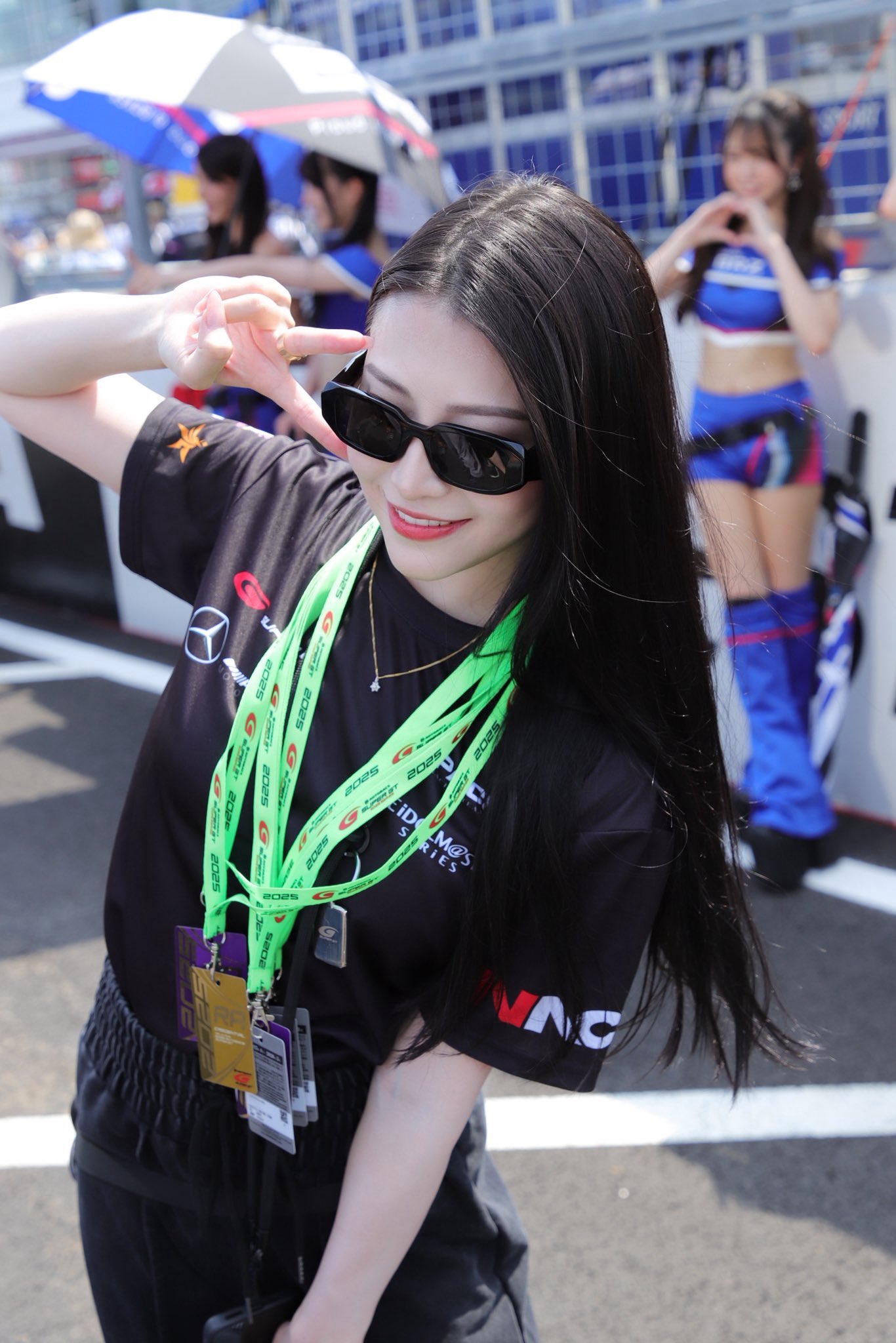 GET BETTER TODAY シングレット SUPERGT Rd5.鈴鹿サーキット予選日 GAINER TANAXZ 11号車は 見事