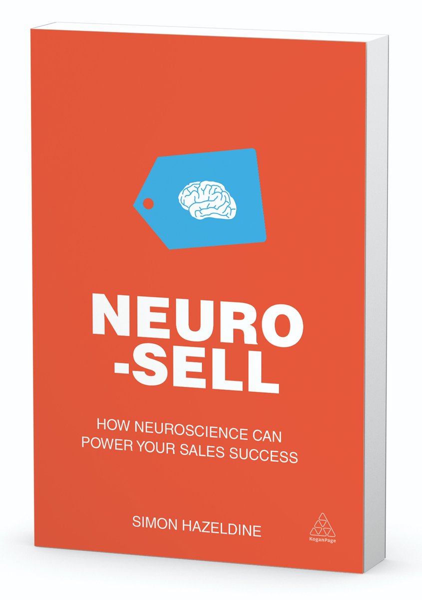 SimonHazeldine's tweet image. Your customer decides emotionally. Justifies rationally.
If your sales message only appeals to logic, you&apos;re missing the real decision-maker.
Sell to the brain — not the spreadsheet.
Adapted from Neuro-Sell by Simon Hazeldine
#salesbook #neuroscience #brainfriendlyselling
