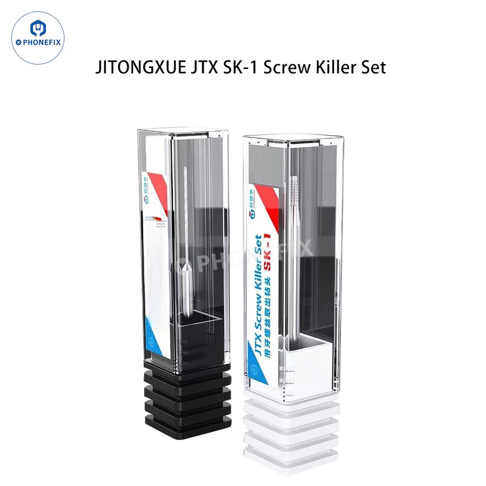vipfixphone's tweet photo. Its punch and twist drill bits are designed to solve the problem of damaged screw heads while protecting the phone's frame and ensuring smooth, safe disassembly.

#JITONGXUE #JTX #SK1 #Phonefix #diyfixtool #DIY #diyphone #iPhone #screwwrecker #screwdemolition https://t.co/YHDtPT7cUB