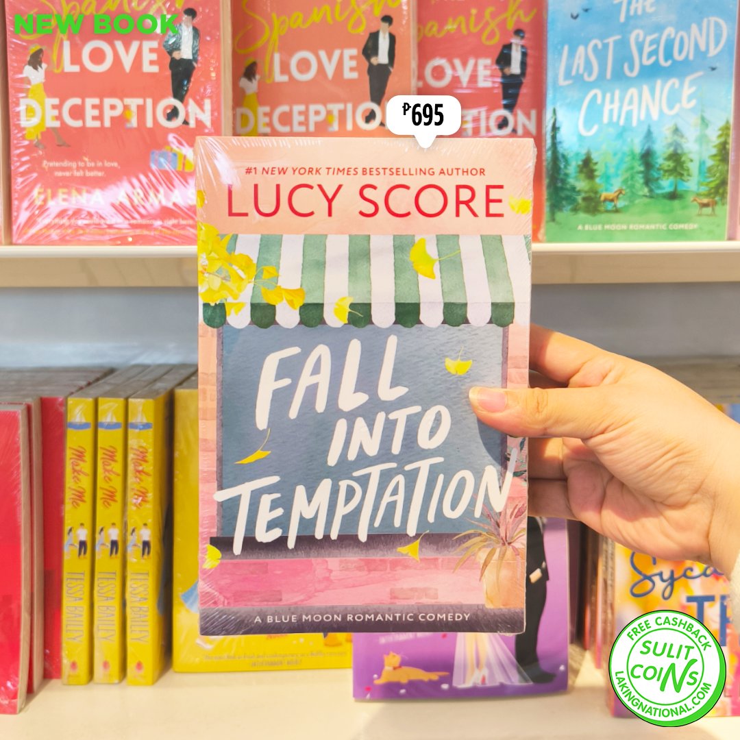 nbsalert's tweet image. In a town full of meddling matchmakers, love isn&apos;t just in the air — it&apos;s practically mandatory. 📷
Get the ‘Blue Moon’ series by Lucy Score for as low as ₱695 each at National Book Store.

#LucyScore #BlueMoon #NoMoreSecrets #FallIntoTemptation #TheLastSecondChance #SulitSaNBS