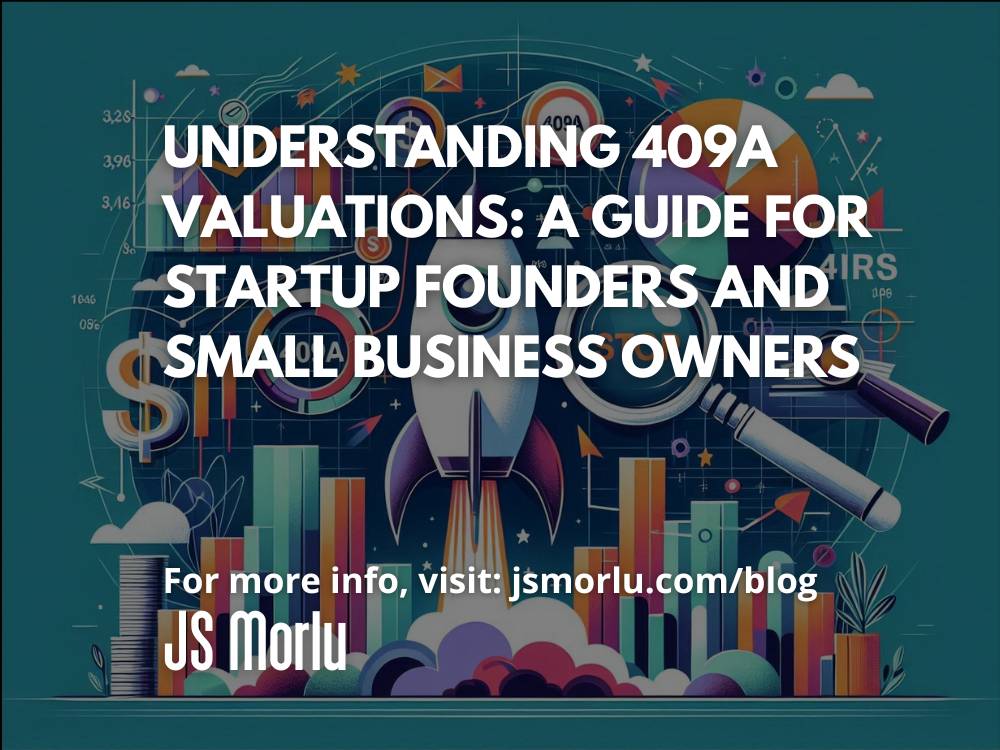JSMorlu's tweet image. Understanding 409A Valuations: A Guide for Startup Founders and Small Business Owners #409AValuation #BusinessValuation #FounderGuide #SmallBusinessOwners #startuplife #StartupTips #StockOptions  Read More: 
jsmorlu.com/ceo-corner/409…