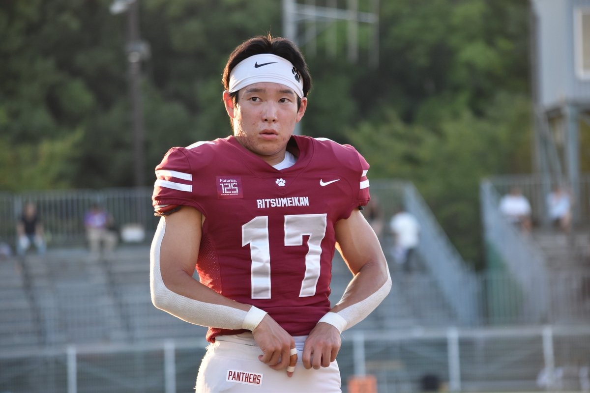 立命館大学　アメフト　パンサーズ　移動着ポロシャツ JPEC TOKYOの代表取締役を務める河口正史さん（立命館大学