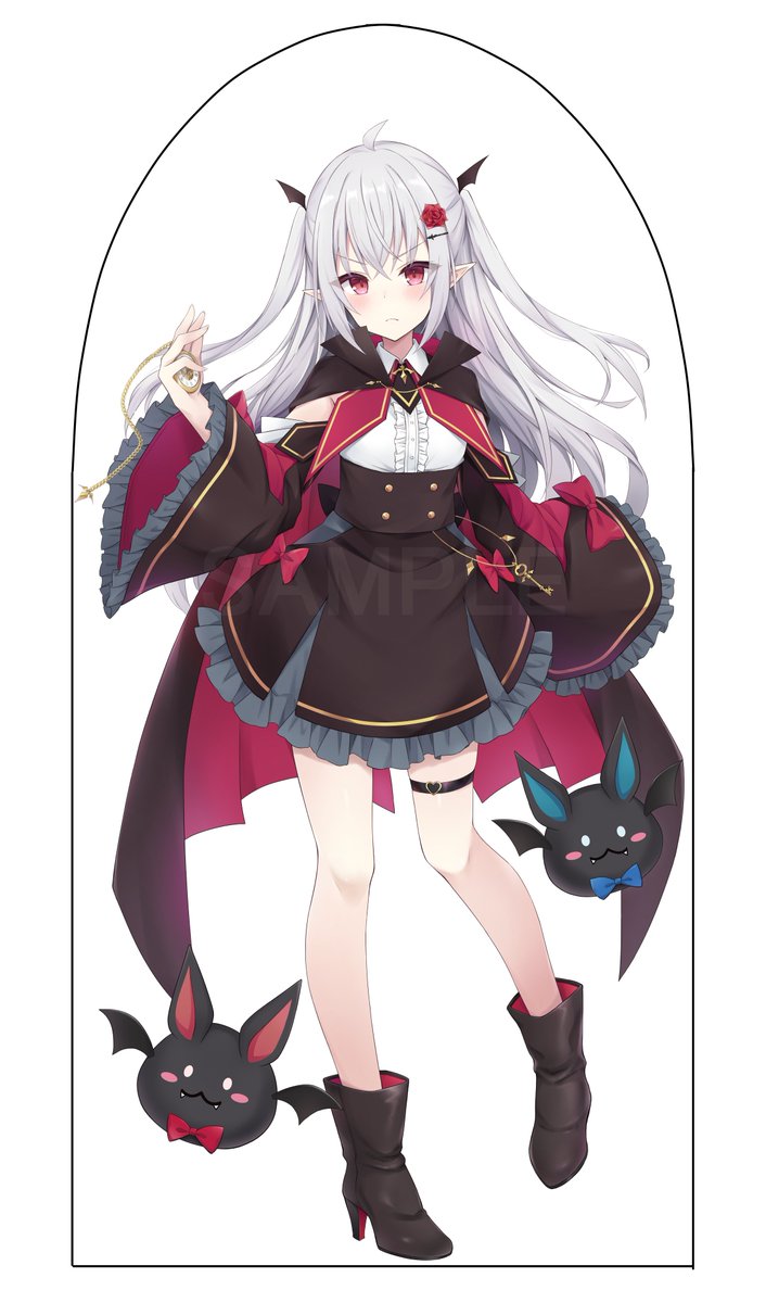 【受注生産：吸血鬼パンチングPOP】
150×50φのサイズのパンチングPOP作ります！
上部の空白があるため、等身大(設定上：145cm)ではありませんが、それに近いぐらいの大きさです！
製作には２～3ヵ月かかる見込みですが、よければご応募下さい。
価格：国内15000円（税込)
海外：海外17000円（税込)
↓