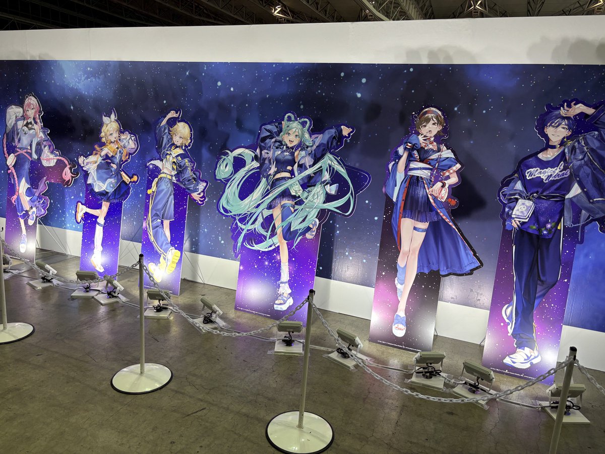 UPRUN_AP's tweet photo. #マジカルミライ2025 
初マジミラ企画展、最高に楽しかった👍✨️
展示もブースもズマケも、たくさん回れました( *´艸`)
改めてすごいイベントだなと実感！感謝(ㅅ´꒳` )

#マジカルミライ https://t.co/jr5OVn5FkJ