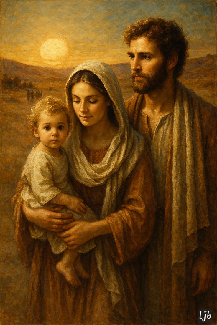 Holy family pray for us
