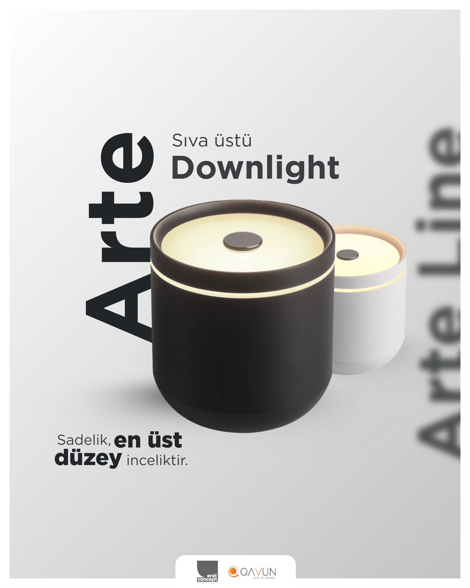 Minimalizmle Işığı Yakalayın
Qavun Arte Line Sıva Üstü Downlight, zarif çizgileri ve minimal tasarımıyla mekânlara modern bir dokunuş katar. Şıklığı işlevsellikle buluşturan bu özel aydınlatma, yaşam alanlarında estetik bir denge oluşturur.