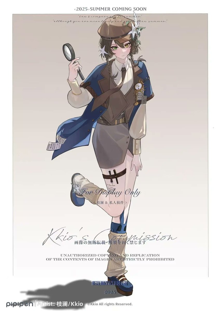 pipipen_en's tweet image. ✨Featured Artist on PIPIPEN✨
🎨Artist: 枝澜/Kkio
🖼️Portfolio: pipipen.com/web/share/arti…
Specializes in highly rendered character illustrations, with a graceful touch in every figure and outfits rich in intricate detail.
🦾Commissions are now open!
#pipipen #DigitalArtist…