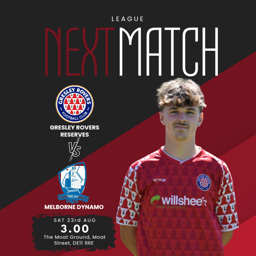 Tomorrow our Reserves play at home! 

They will face Melborne Dynamo at The Moat Ground for a 3PM kick off. 

Please come and support the lads at home 

#GRFC