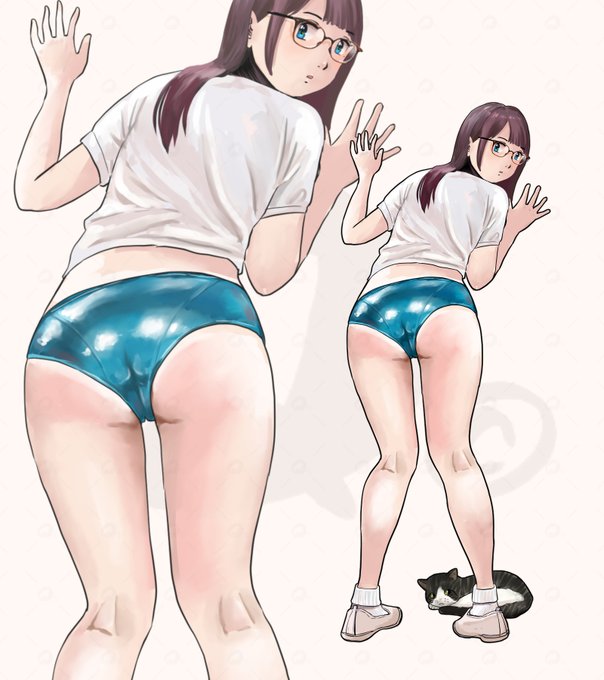 #いいからケツ見せろ テカってます