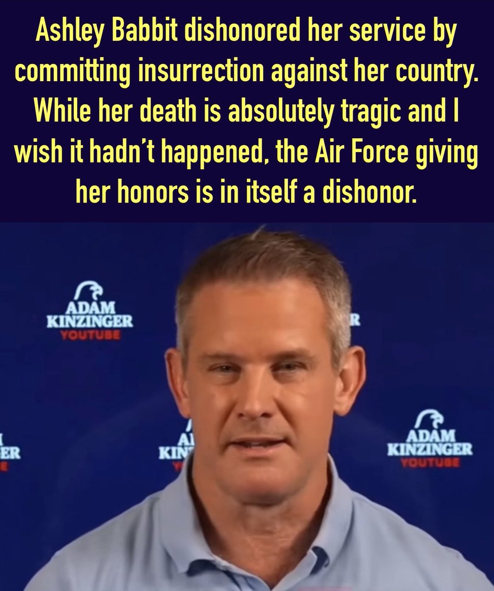 bluhue123's tweet photo. Do you agree with Adam Kinzinger?

Yes or No https://t.co/Qv2nOsKeEj