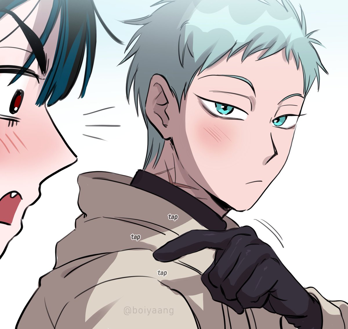 Boiyaang's tweet photo. [IvanTill-rebel au] Eepy Ivan after a successful mission (FLUFF)

#Ivantill #rebelau #ivti https://t.co/LeY0bmxHRR