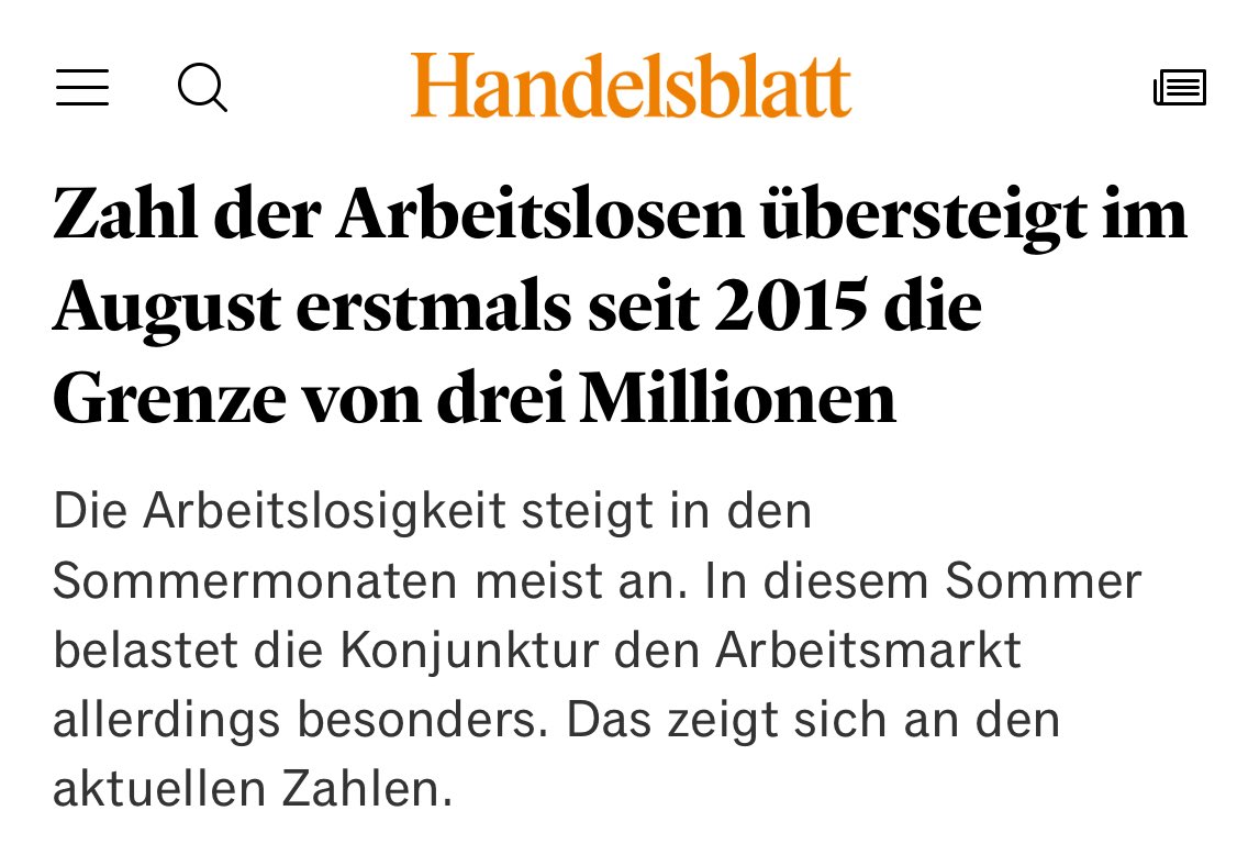 It‘s the economy, stupid!

Je länger wir über das Verteilen diskutieren statt das Erwirtschaften zu stimulieren, umso weniger gibt’s zu verteilen.
