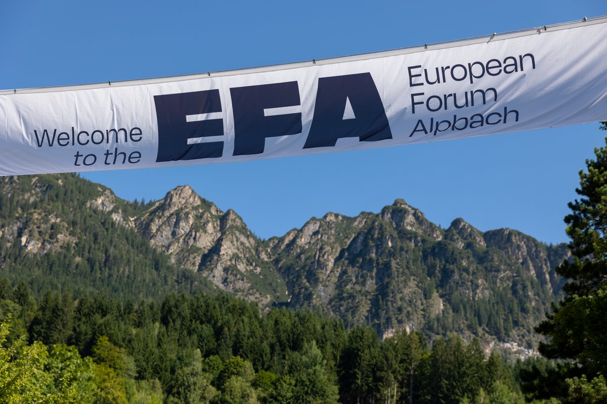 oenb's tweet photo. OeNB @ #EFA25 – Zukunft gestalten, Dialog fördern
Beim 80. European Forum Alpbach war die #OeNB mittendrin – mit Fokus auf die Zukunft der Geldpolitik und Finanzmärkte in Europa. 🌍💶
#EuropeanForumAlpbach #Geldpolitik #Finanzmärkte #ZukunftEuropa https://t.co/nTJJm4vhUf