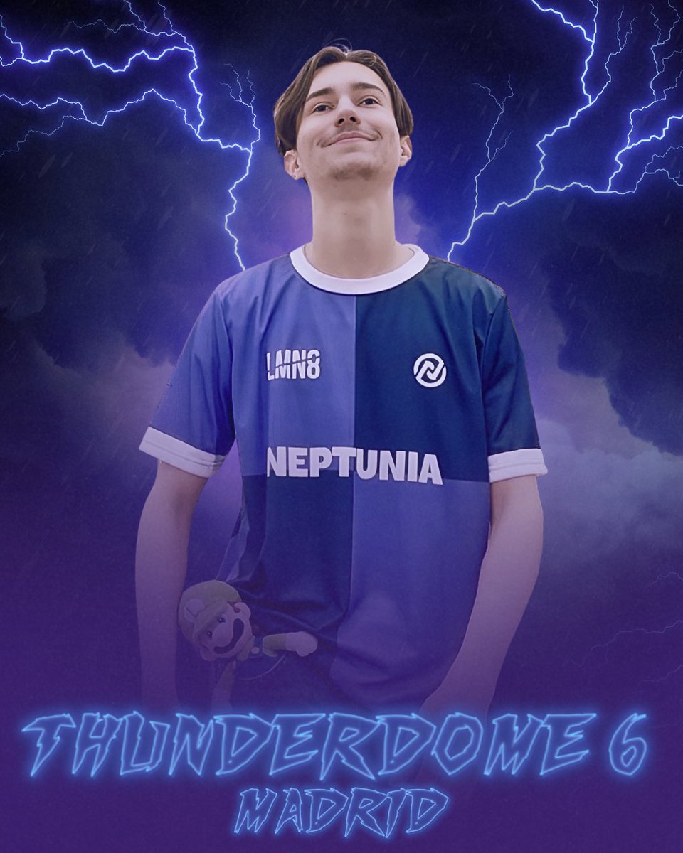 THUNDERDOME #6 ⚡️

Le premier out of country de <a href="/Donutssb/">NEP | NFO | 🍩</a> chez Neptunia c'est ce week-end ! 🇪🇸

Il sera accompagné de <a href="/Ex_Teck/">Karim 🍉</a> sur place pour le guider vers les plus hautes marches ! 

#NEPWIN