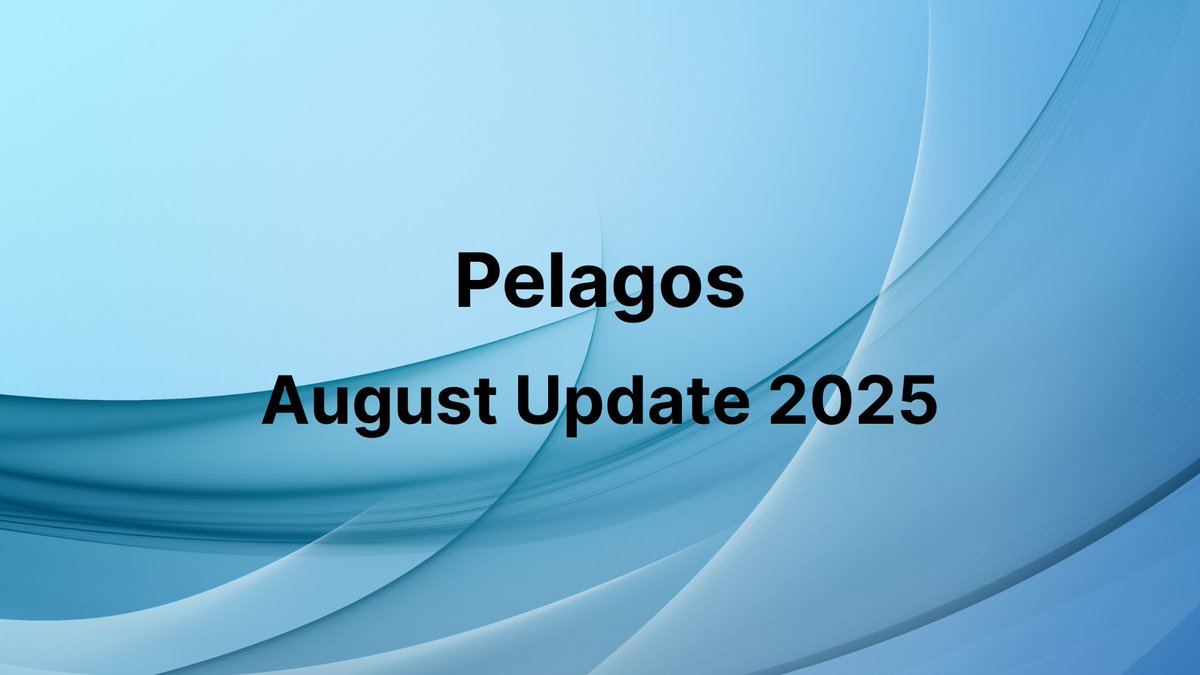 Pelagos Network tweet media
