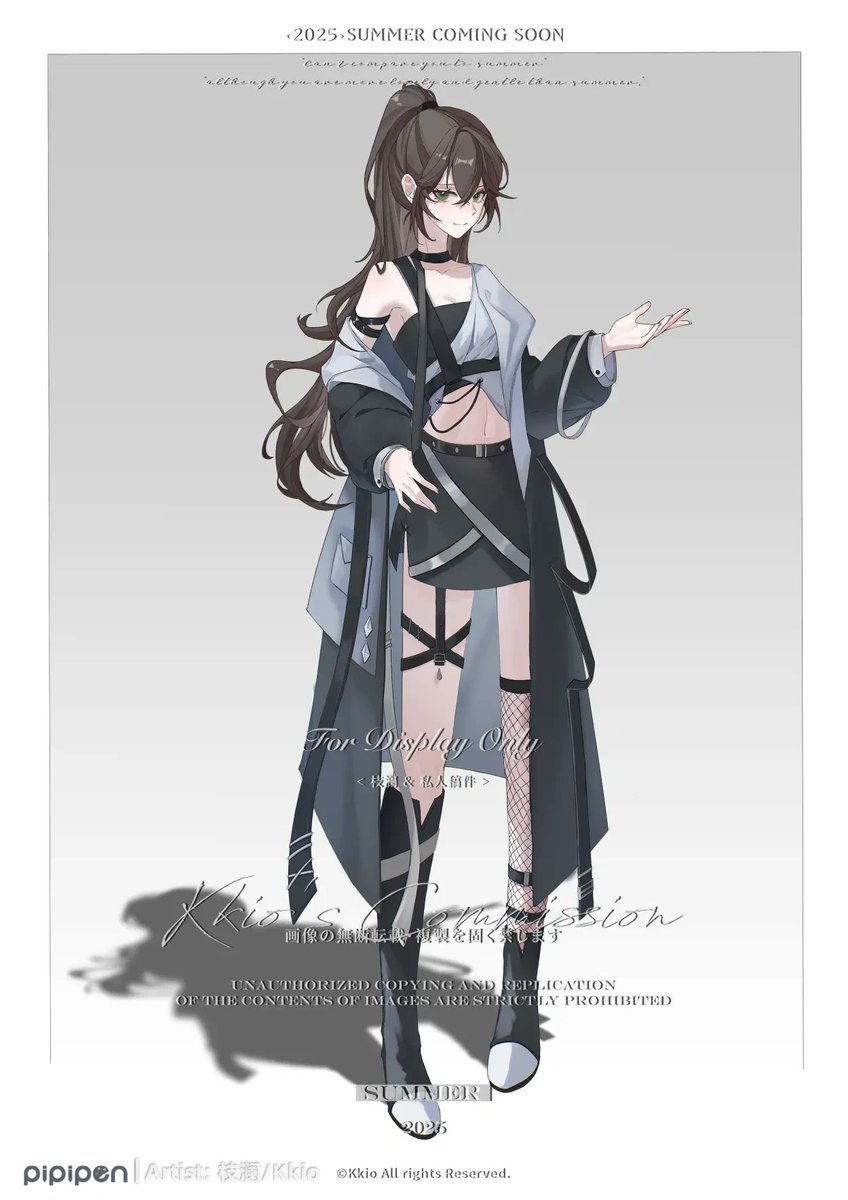 pipipen_en's tweet image. ✨Featured Artist on PIPIPEN✨
🎨Artist: 枝澜/Kkio
🖼️Portfolio: pipipen.com/web/share/arti…
Specializes in highly rendered character illustrations, with a graceful touch in every figure and outfits rich in intricate detail.
🦾Commissions are now open!
#pipipen #DigitalArtist…