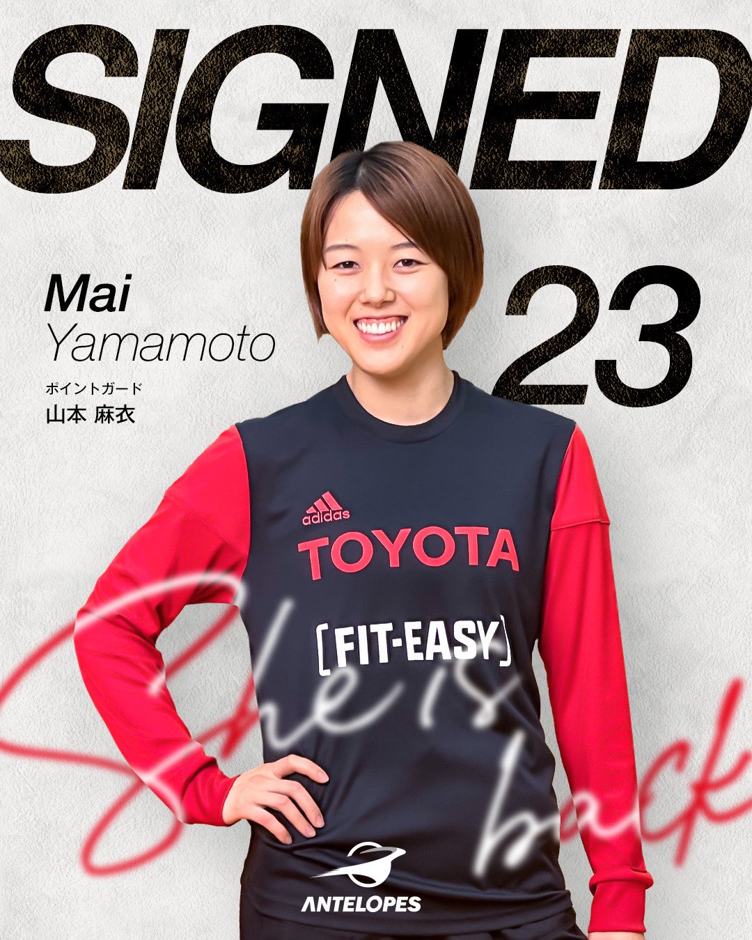 公式】トヨタ自動車アンテロープス🏀TOYOTA 𝘼𝙣𝙩𝙚𝙡𝙤𝙥𝙚𝙨