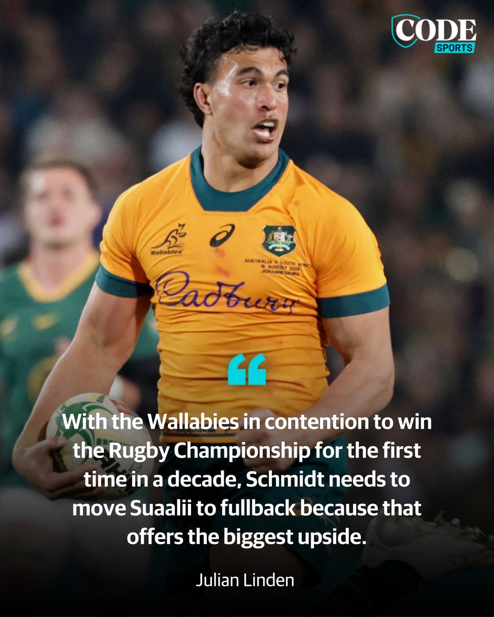 Has the time come to unleash Suaalii at fullback? 

JULIAN LINDEN has no doubt. 

READ MORE ▶️ bit.ly/4oZ4WVA