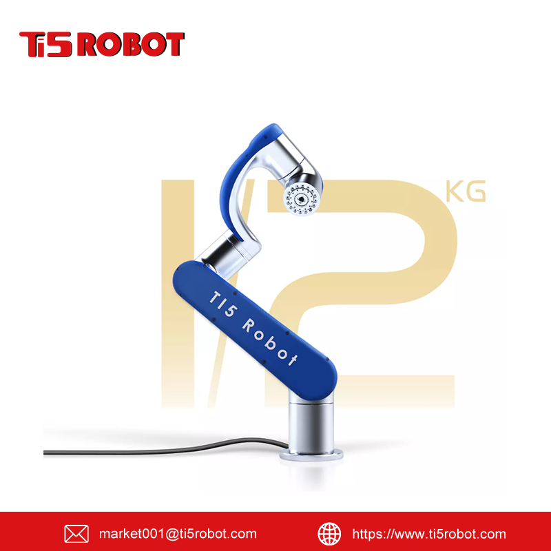 Ti5robot001's tweet photo. 🤖 Ultra-lightweight and flexible, the EBLM desktop-level robotic arm breaks barriers in human-machine collaboration. Compact yet powerful, it offers high load capacity, accurate positioning, and effortless handling. 
📩 market001@ti5robot.com
#CollaborativeRobots #Automation https://t.co/tMcNiqyIwT