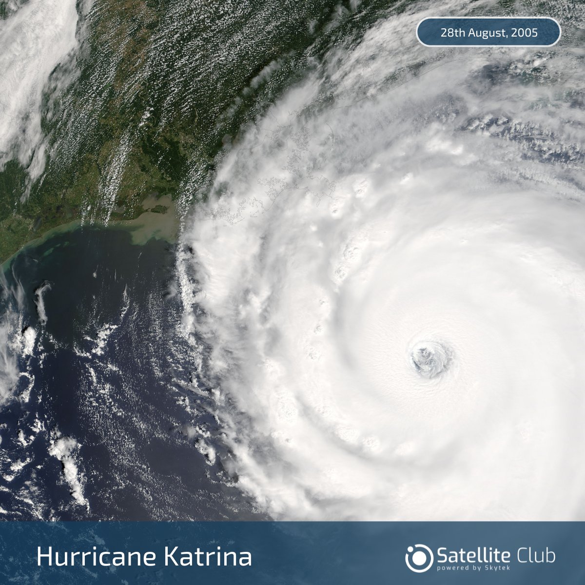 Skytek_Irl's tweet image. Is America Ready for Another Hurricane Katrina?
20 yrs on, New Orleans still remembers. Katrina killed 1,800+, displaced hundreds of thousands, &amp;amp; exposed deep failures.
With storms like Cat-5 #HurricaneErin &amp;amp; TS #Fernand brewing, are we prepared?

satellite-club.skytek.com