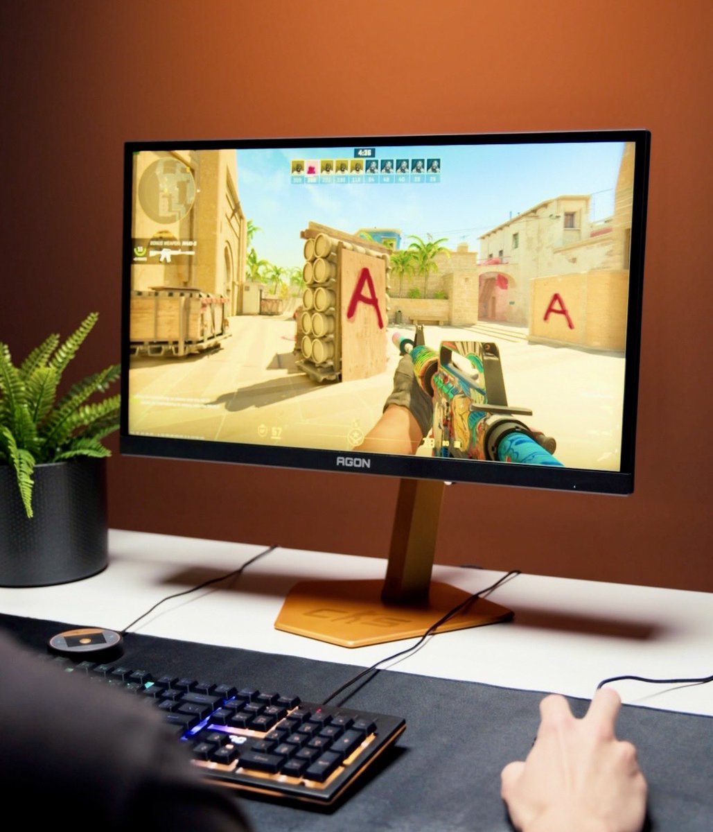 Repost if you think we should give away our new CS AGON PRO monitor 🔄