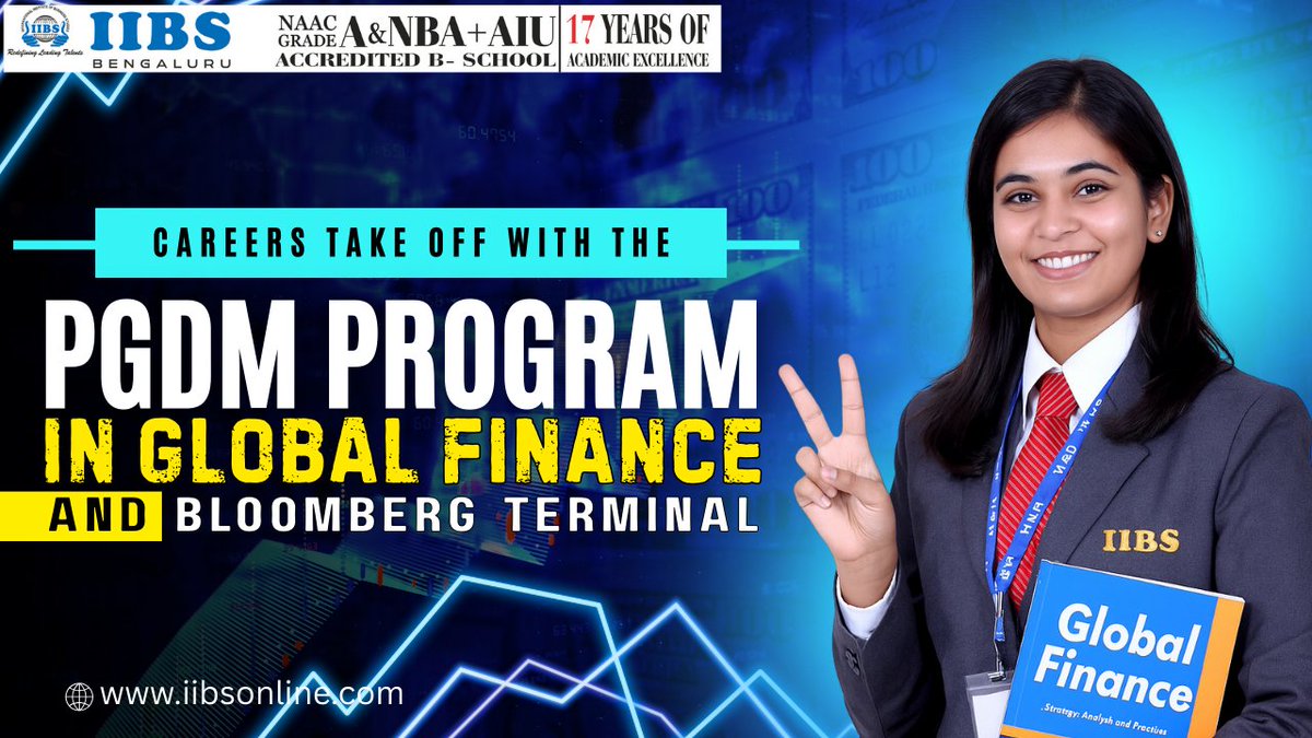 iibsonline's tweet image. Careers Take Off with the PGDM Program in Global Finance and Bloomberg Terminal
Read More: iibsonline.com/article-detail…
#GlobalFinance #PGDMatIIBS #BloombergTerminal #FinanceCareers #IIBSBangalore #InternationalMarkets #WealthManagement #FinanceEducation #CareerReady