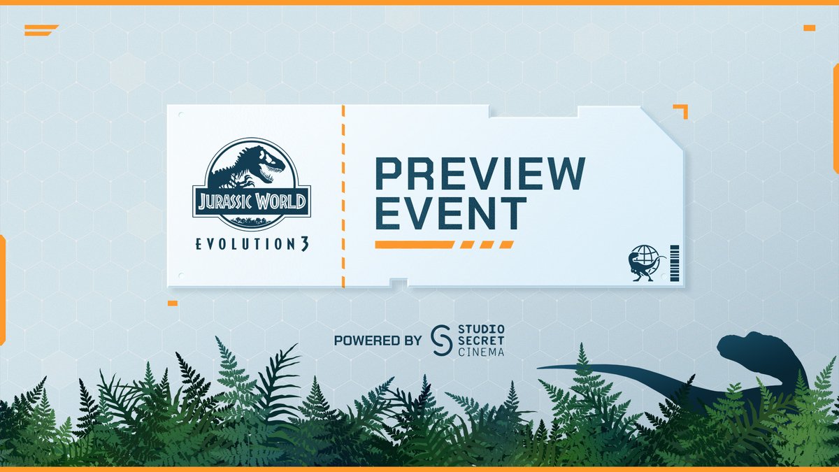 The next wave of tickets for the Jurassic World Evolution 3 Preview Event are now available!

Submit your application here: fron.dev/7ff2