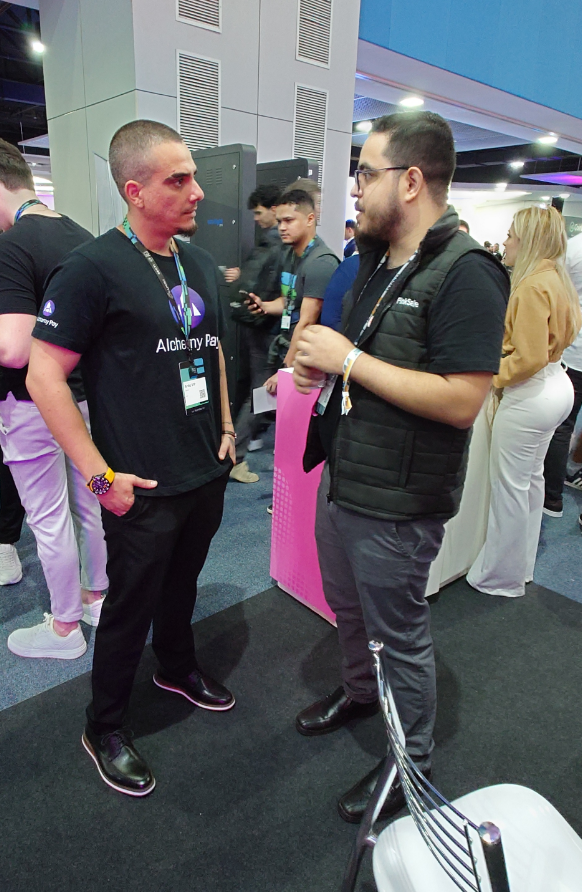 AlchemyPay's tweet photo. 🇧🇷 #AlchemyPay's Ecosystem Lead, Arda Senoz, delivered an inspiring speech on "Bridging the Fiat & Crypto Global Economies" at #BlockchainRio in Rio de Janeiro! 🚀 Join us in shaping the future of #crypto payment. 📸 Check out the highlights!

$ACH