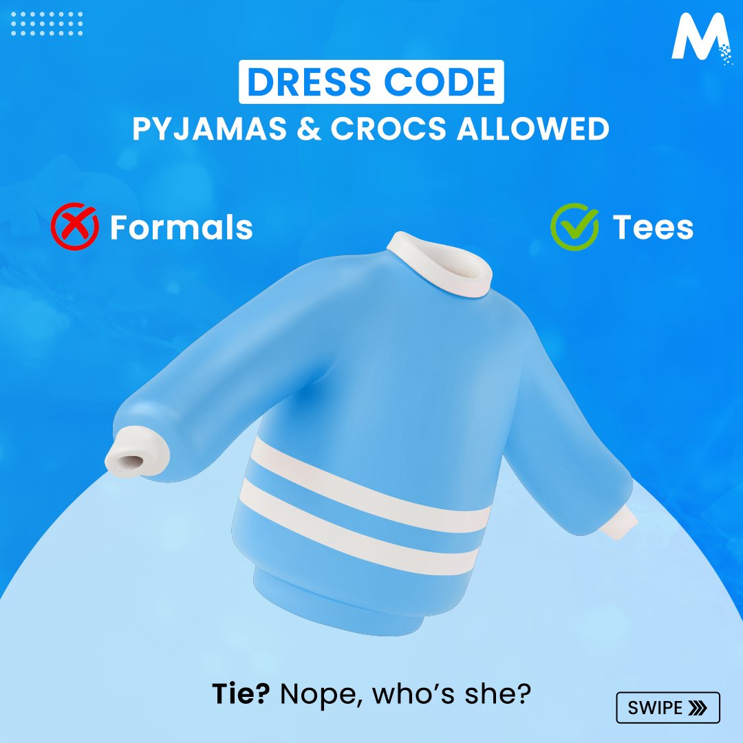 markupdesigns's tweet image. Gen Z ruled the office… productivity would still slay, but with💫 vibes 💫
Okay squad, your turn what Gen Z office rule would you stan?

#GenZAtWork #CorporateCulture #WorkplaceVibes #MainCharacterEnergy #SlayAtWork  #LifeAtMarkup #MarkupDesigns #FridayFeels