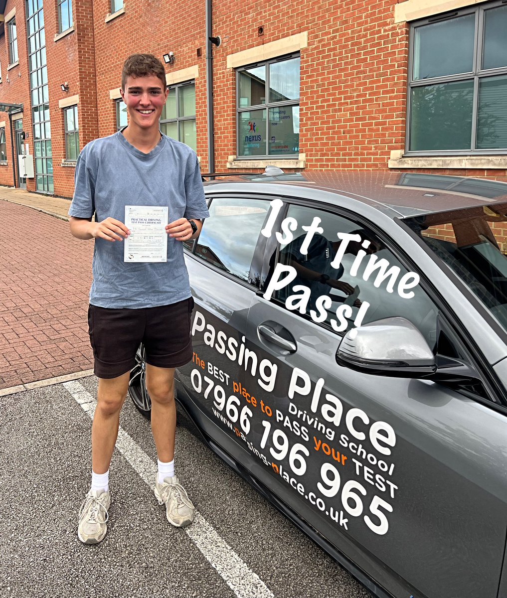 First Time Pass!

A great result for Samuel Blount who produced an excellent drive to pass his driving test on the first attempt earlier today !

Congratulations Sam 🎉🎉🎉

passing-place.co.uk