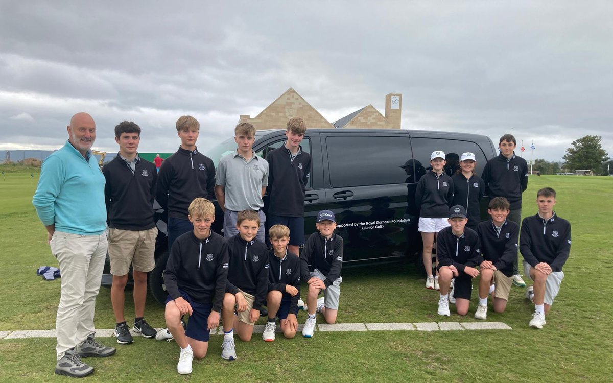 Royal Dornoch juniors are on the move! Thanks to our Junior Foundation and the generosity of our members, a new minibus is now on the road, helping our juniors travel to events across the country.

Full story: royaldornoch.com/2025/08/29/jun…