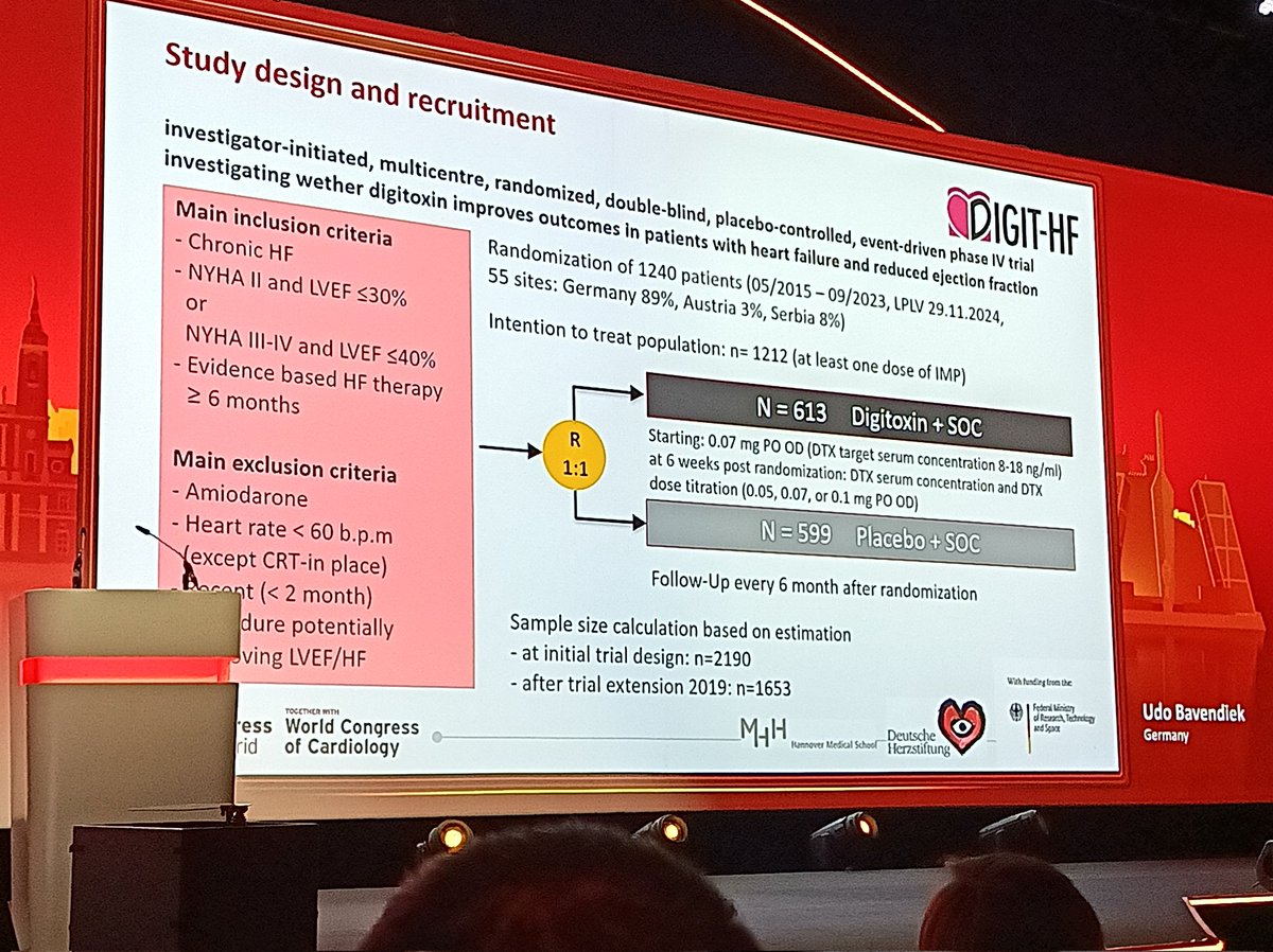 franciscojlk's tweet image. DIGIT-HF trial, Digitoxin in HF 🤓
Digitoxin may reduce death and hospitalization in 36months.
There's more to be discovered 🤔
@escardio  #ESC75Years #CVHealthForAll #LetsRise2025 #ESCCongress
@ACVCPresident @PabloJ @drdargaray @drmilicaa @RThachilMD @Hragy @HannahSchaubro1…