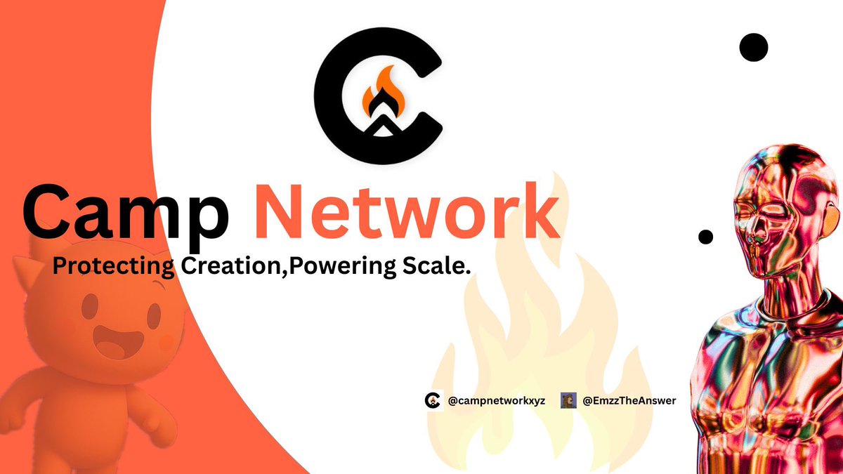 EmzzTheAnswer's tweet image. AI has changed the game for creators.

But too often, it’s used their work without giving Shout out or reward.

That’s about to change.

@campnetworkxyz gives creators the tools to take control,

your IP is yours, Decide the terms. Earn when AI runs on your work.

Here’s how 🧵👇🏻
