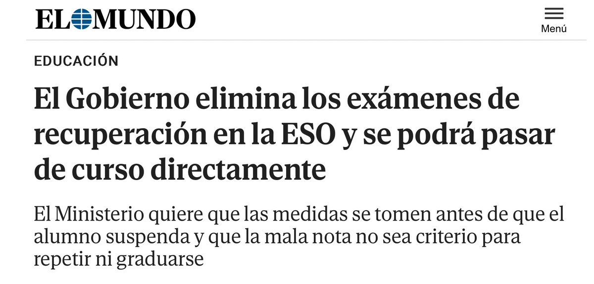 Ambas noticias juntas se entienden mejor.