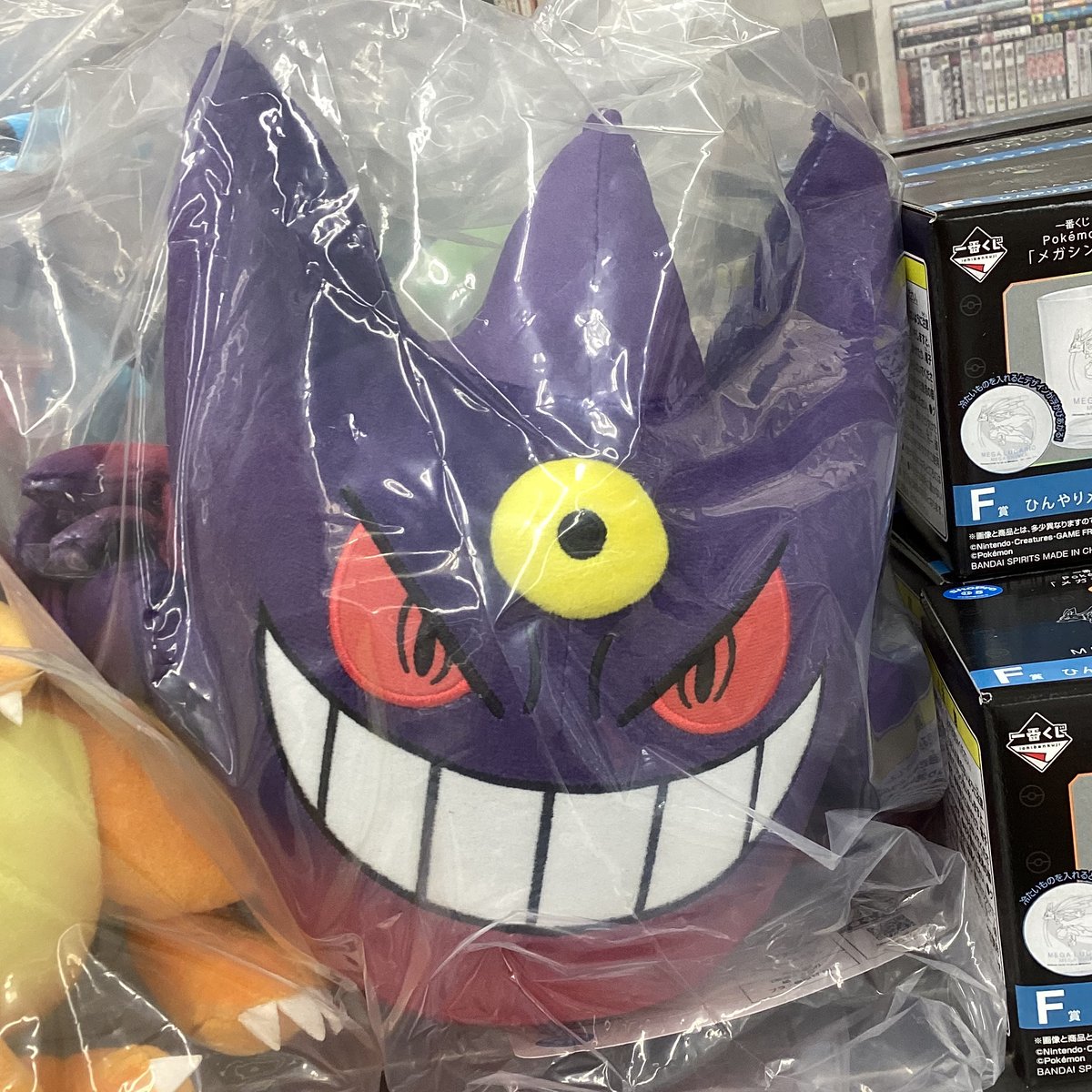 一番くじ ポケモン メガシンカ A賞メガリザードンX・Ｃ賞メガゲンガーぬいぐるみ ポケモン一番くじ メガシンカ A賞メガリザードンX C賞