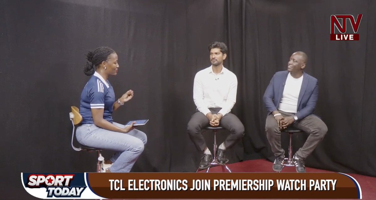 ntvuganda's tweet image. 'Our technology is increasing day by day and the Ugandan market is great. The people want affordable things and we are here to offer that.'  ~ Mohammed Sharuq, Sales Manager at TCL Uganda. 

#TCLWatchParty #C6K
#QDMiniLED
#UnbeatablePerfomance
#UnbelievableValue #NTVSport