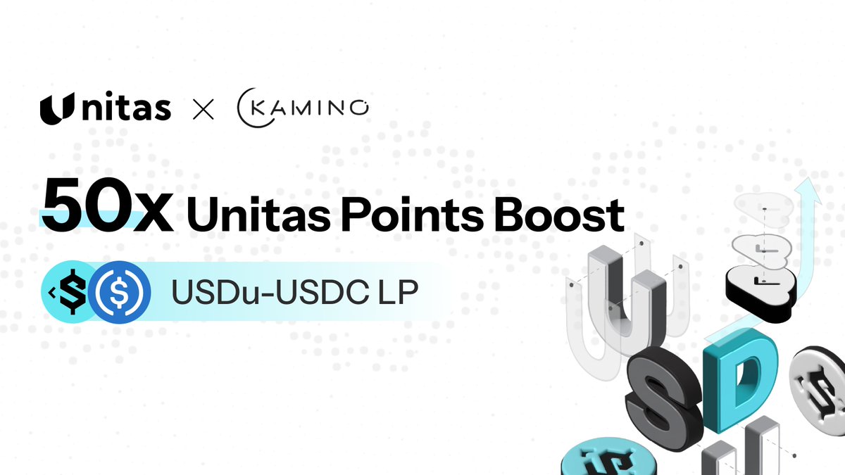 Get a 50x multiplier bonus by staking USDu-USDC LP on <a href="/KaminoFinance/">Kamino</a> 

Don't miss out👇
kamino.com/liquidity/DzGJ…
