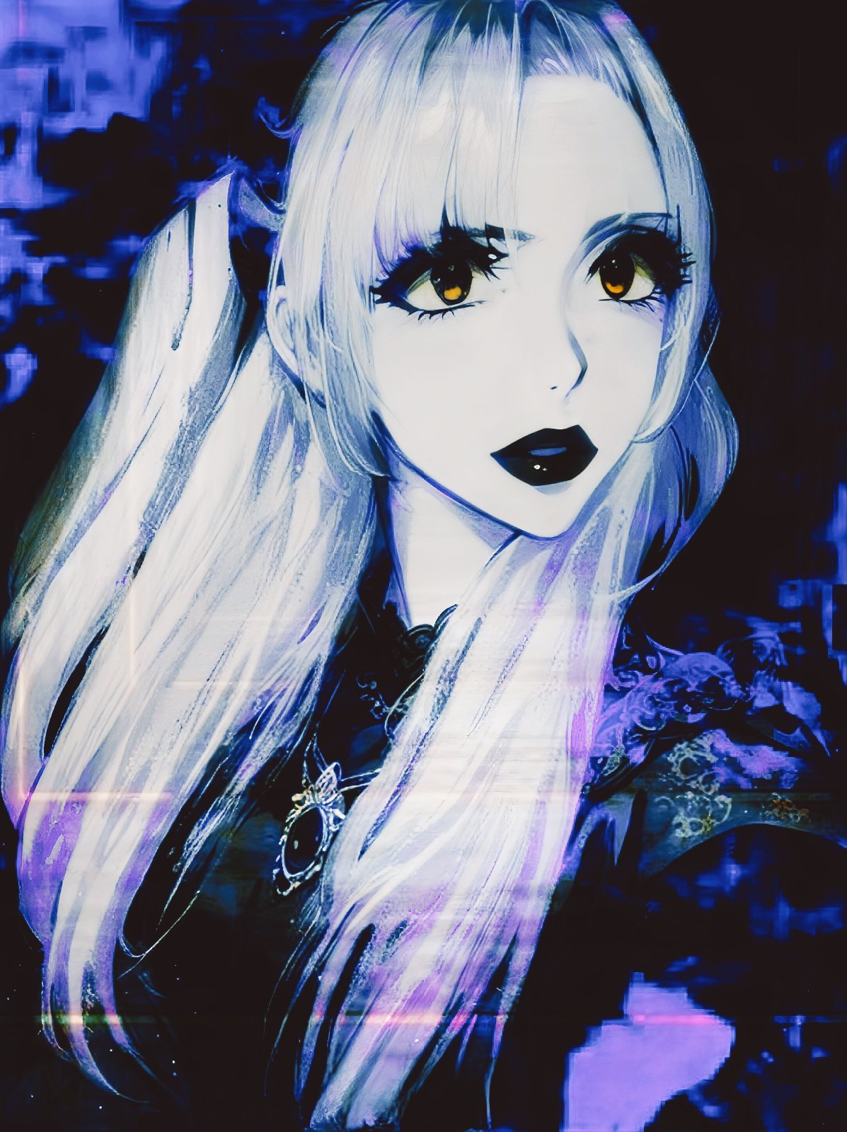 モノクロ原画 花❁❀✿✾ イラストレーター宮澤美穂 Illustrator Miho Miyazawa - 花 線画