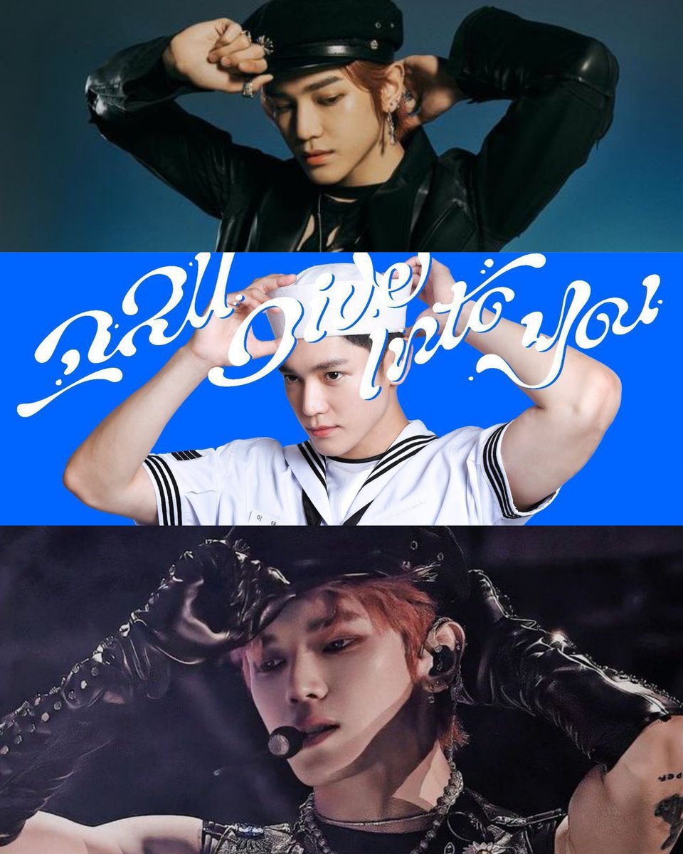 Taeyong iconic signature pose.