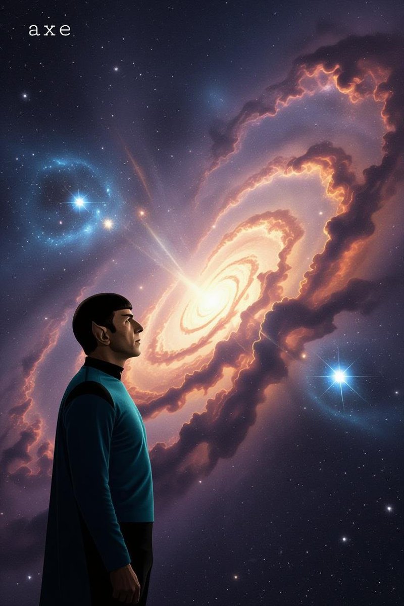 axefairy23's tweet image. Change is the essential process of all existence&quot; #trek #StarTrek #spock #universe