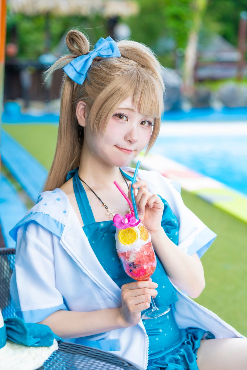 《#cosplay》
LoveLive！/南ことり
水着編
🌺𓈒𓏸

Fresh summer !

🌺𓈒𓏸
photo▶濱さん(<a href="/shinkainokame/">濱</a>) 
studio▶ <a href="/shiroyamastudio/">【公式】城山スタジオ</a>