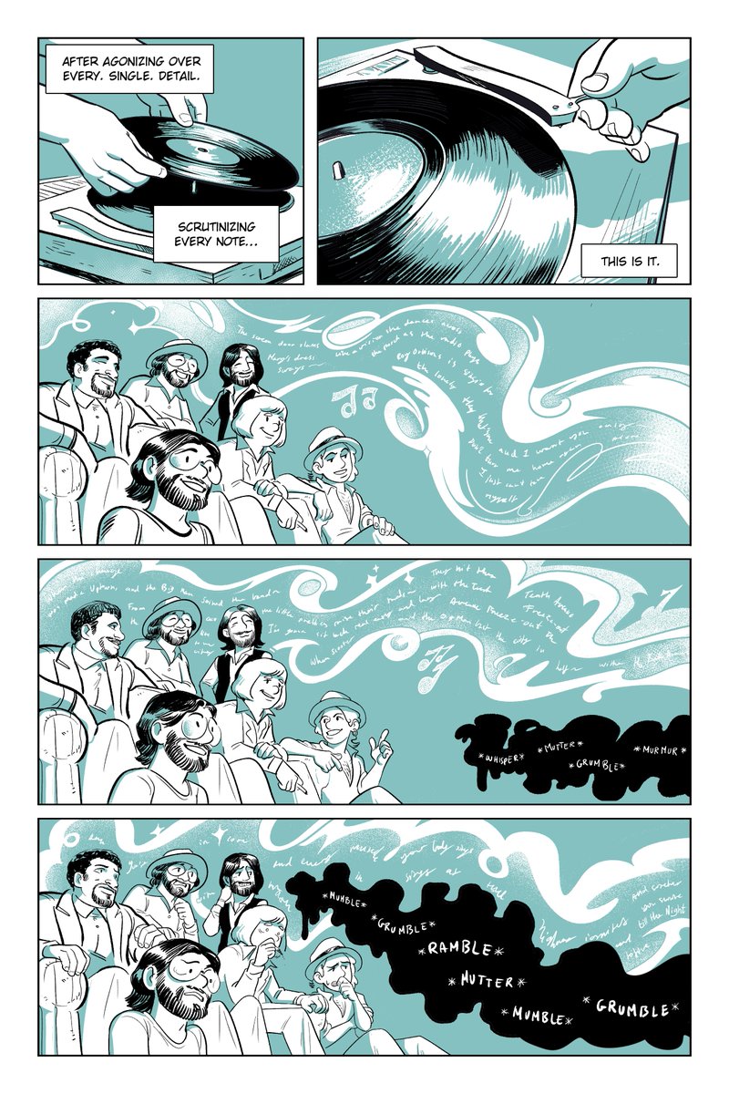 ImMethi's tweet image. Page 2/8 of my Born to Run Anniversary comic.
#brucespringsteen #borntorun