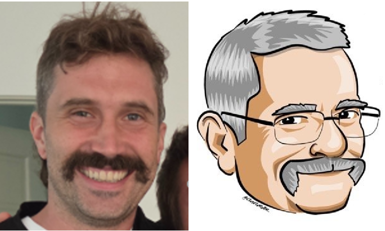 jadranpro's tweet photo. Similarities – They have in common, at least:
1. Prominent mustaches ;-)
2. Both are programmers
3. Both like programming languages that run on the Erlang VM

@elixirlang @elixirphoenix @AshFramework https://t.co/WcnoN2j2my