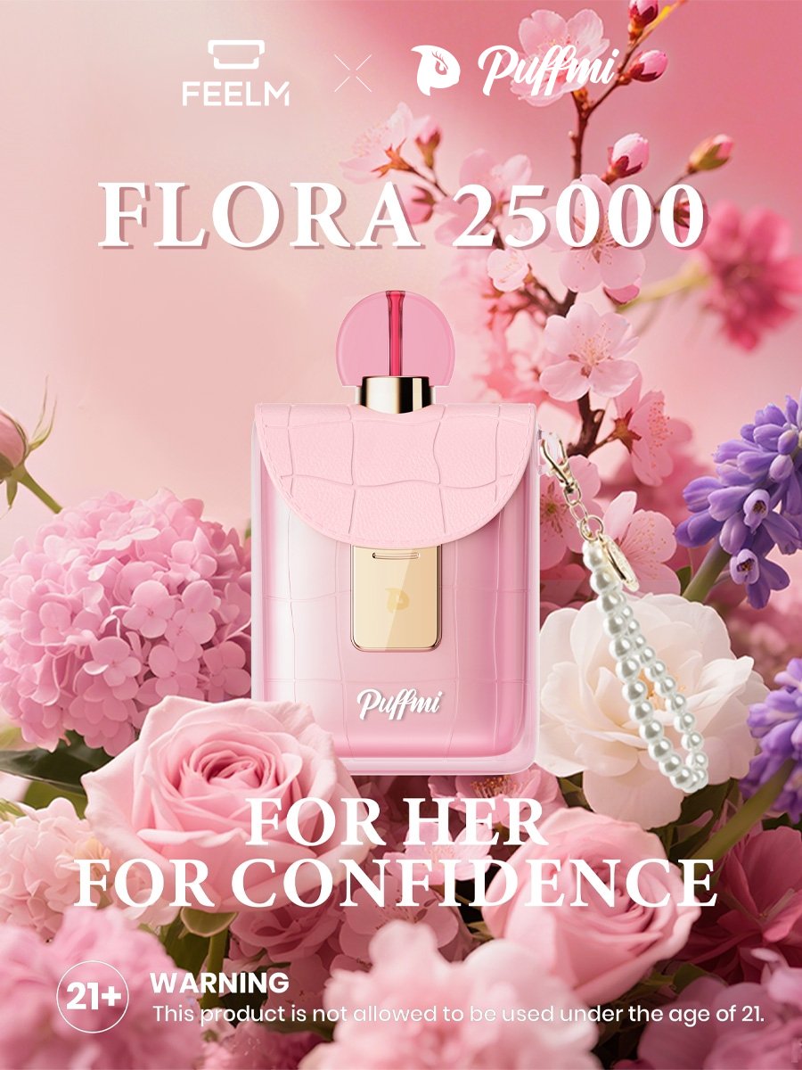 FLORA 25000🌸
It’s finally here! 🚀 Puffmi new product drops today！
For Her💗
For Confidence🥰
<a href="/SMOORE_IR/">SMOORE</a>
 
#Puffmi #FEELM #FEELMTECH #newarrivals #SMOORE