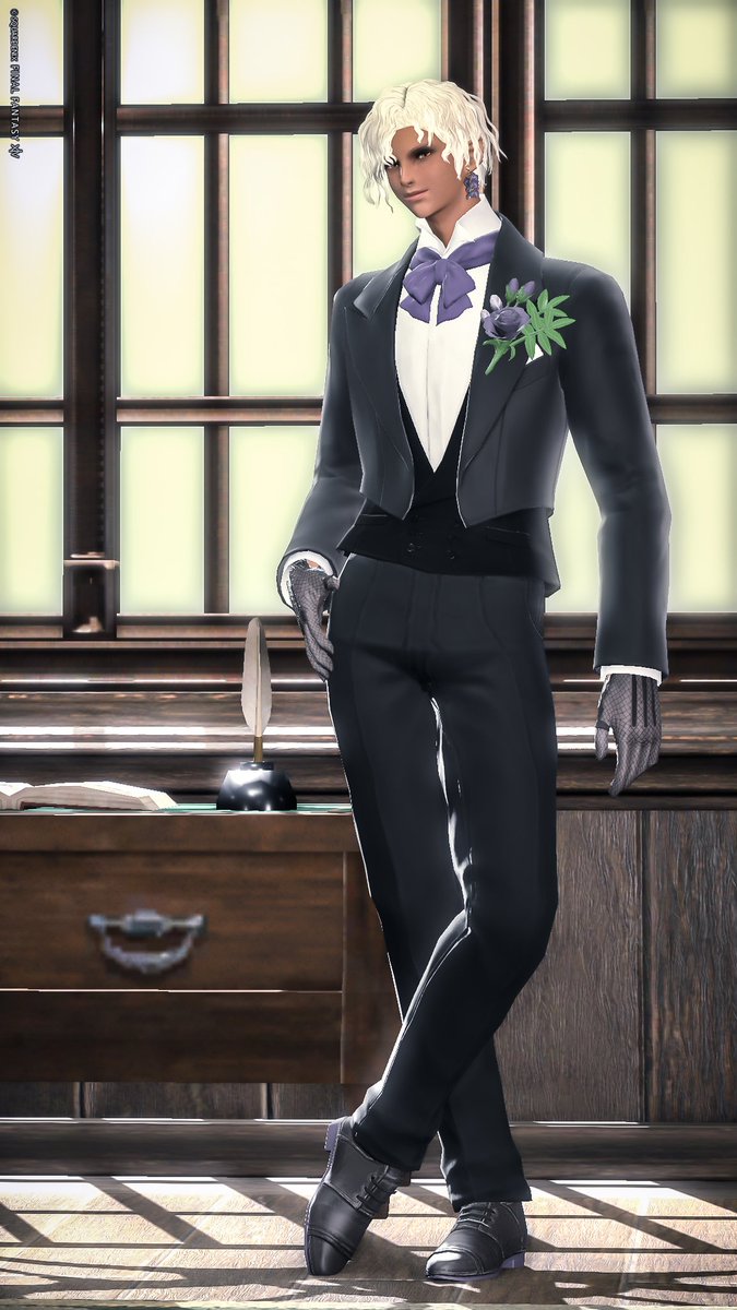 なんとジャケットいただいてしまいました！大感謝です🙏🙏🙏
#FF14SS #エレオス