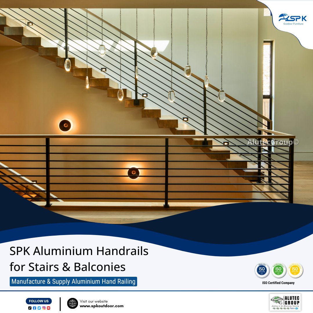 AlutecGroup's tweet image. ✨ Every step feels safer, every view feels clearer with SPK Aluminium Handrails for Stairs &amp;amp; Balconies.📱 Call 076 138 7452 or visit spkoutdoor.com to upgrade today! 🇱🇰 #Alutec #aluminumhandrails  #StaircaseDesign